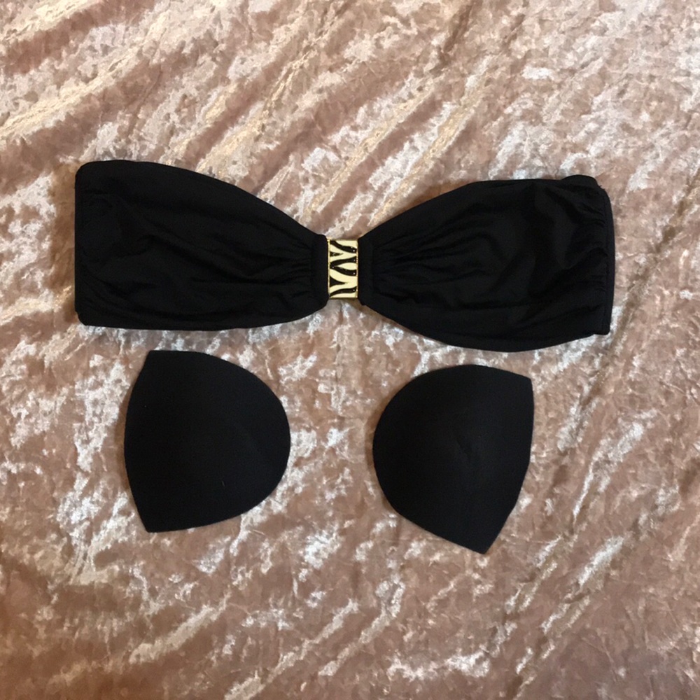 Bikini top. Strapless. White House Black Market. Size S. Great condition.